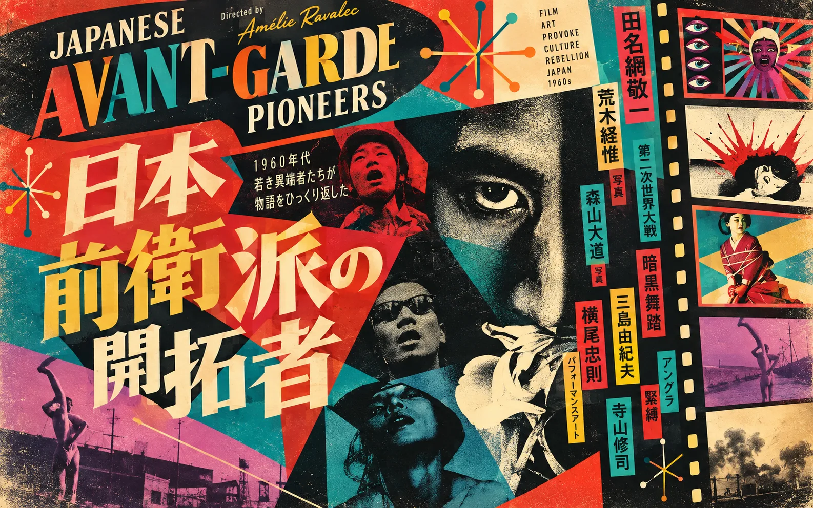 森山大道、荒木経惟、横尾忠則らが語る1960年代。映画『日本前衛派の開拓者』上映