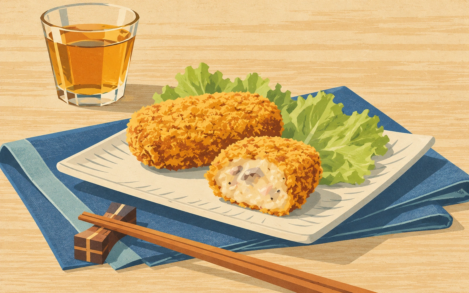 セブン‐イレブン「きのこ香るとろ～りコロッケ」発売、白トリュフ風味で秋の味覚を楽しむコロッケ