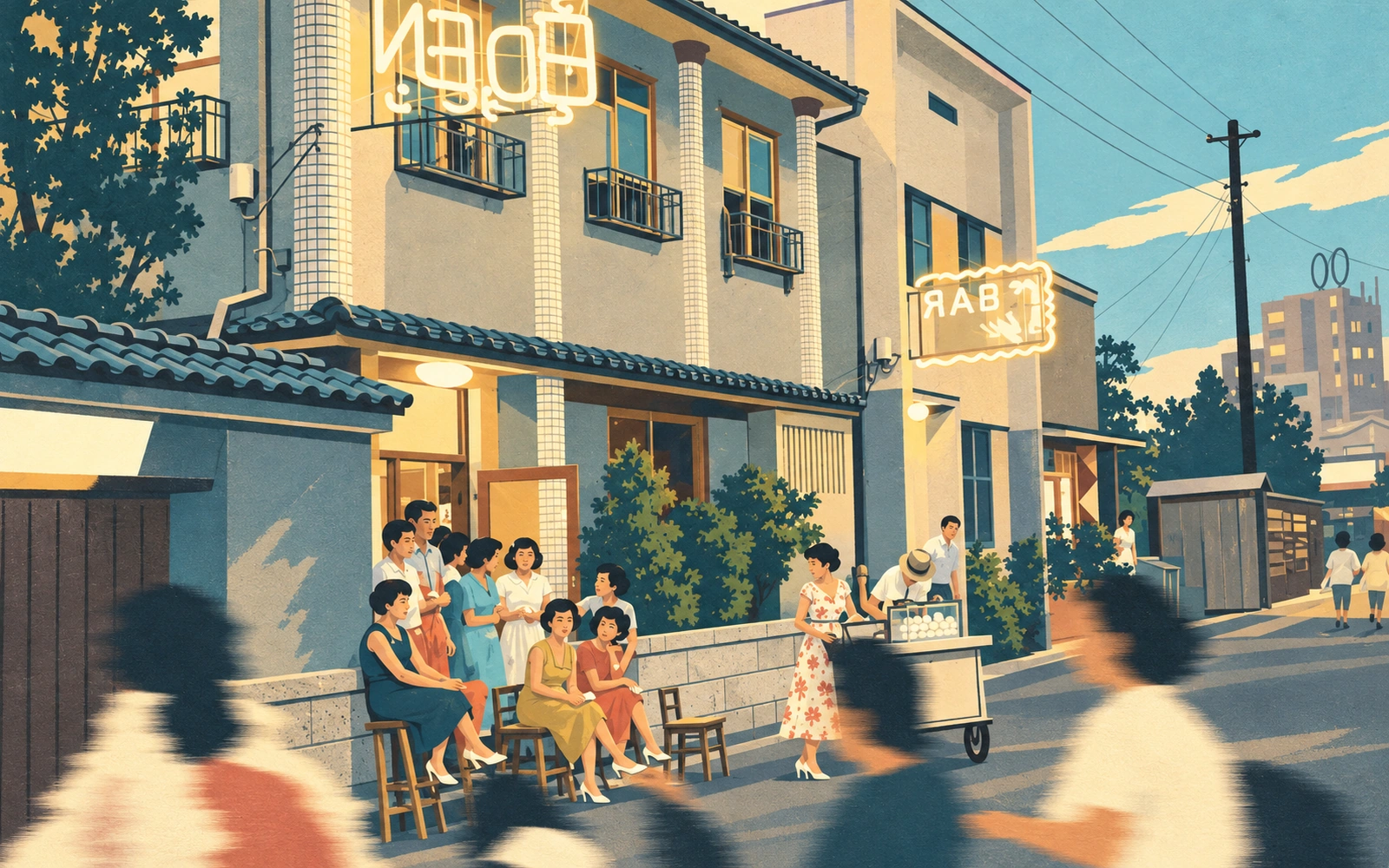 横浜都市発展記念館の「戦後横浜の光と影」展 。3人の写真家が捉えた昭和の占領、復興、都市と人々の姿