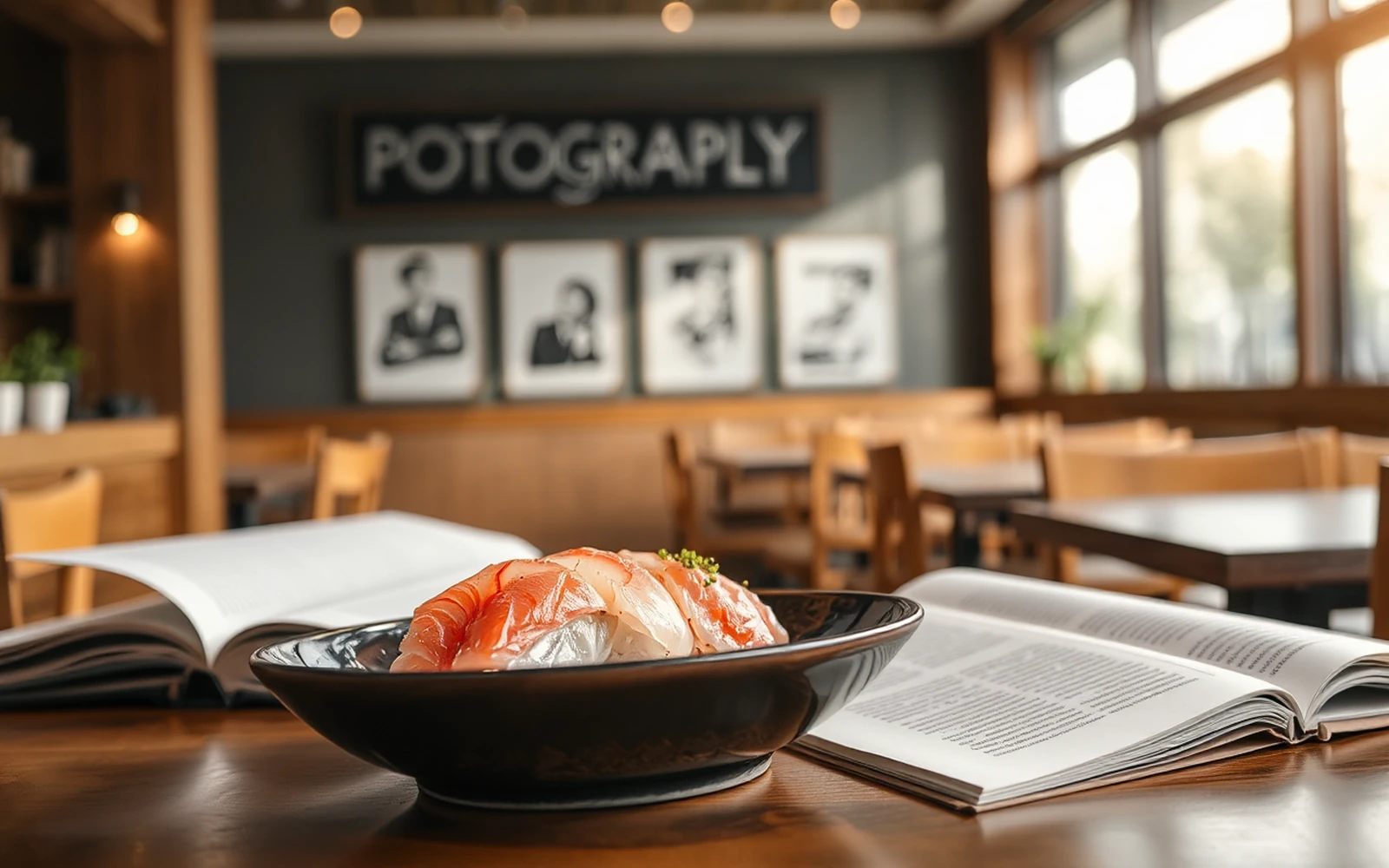 写真、文学、鮨を一つの体験に。遠藤文香「Kanoko」の作品展示が虎ノ門の和食店で開催