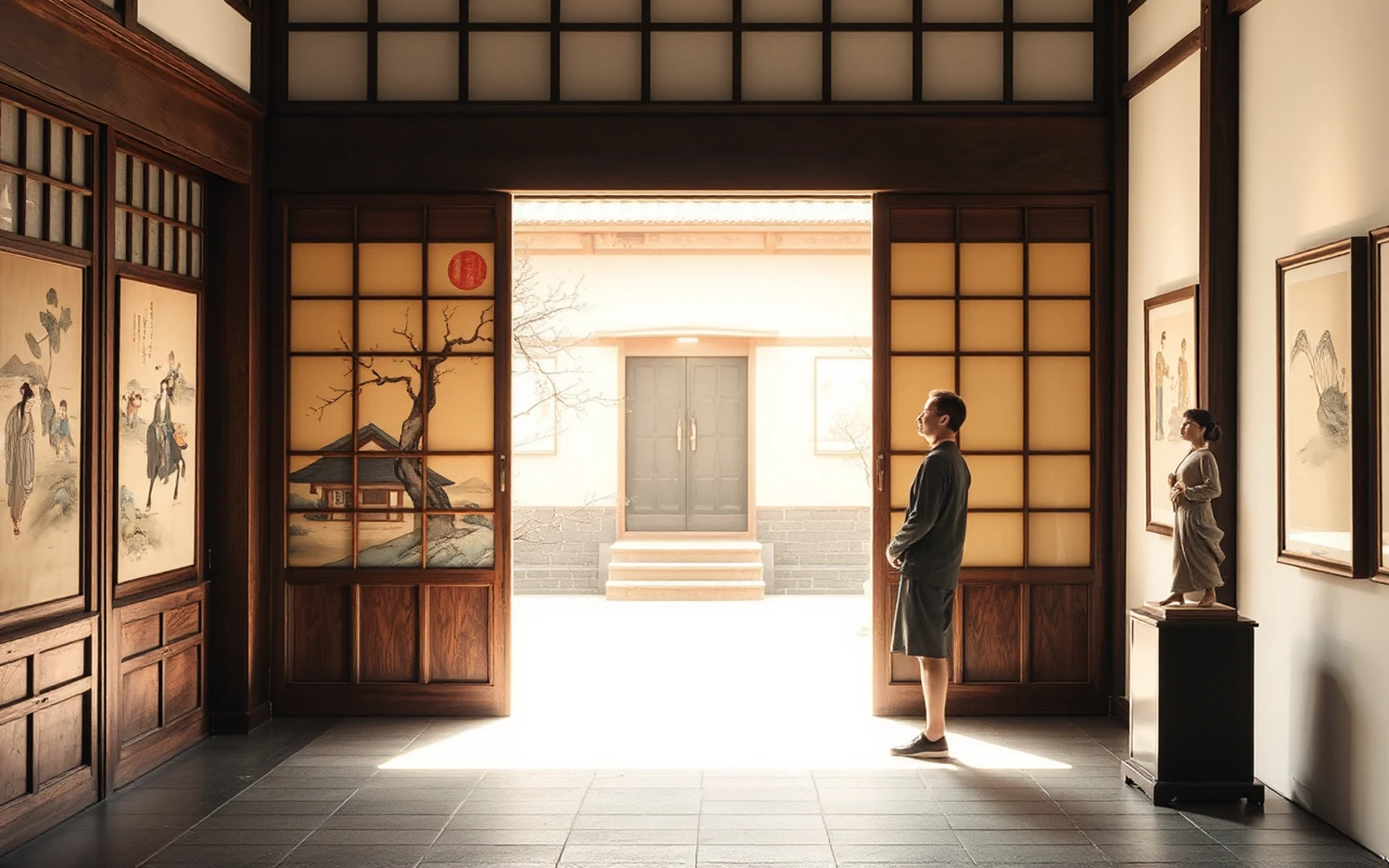 俵屋宗達の杉戸絵について、京都・養源院のご住職に教えていただきました!