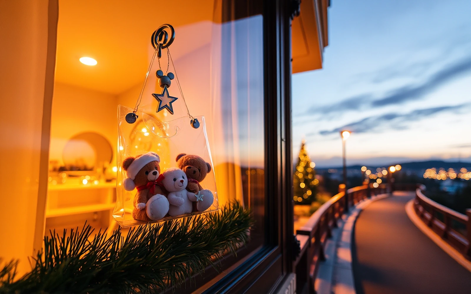 東京ディズニーリゾート・オフィシャルホテルのクリスマス宿泊プラン。特典はチップ&デールの窓付きポーチ