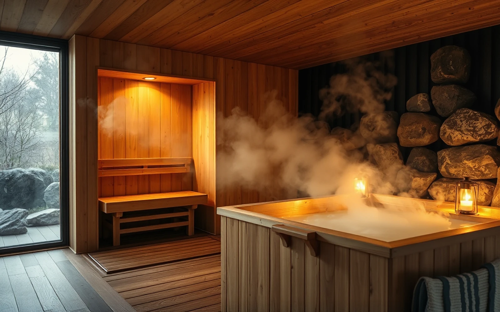 麻布十番駅徒歩1分のプライベートサウナ施設「Olu sauna」へボックスサウナを2台導入。東京都の厳格な消防基準をクリアした施設向けのビルトイン施工事例