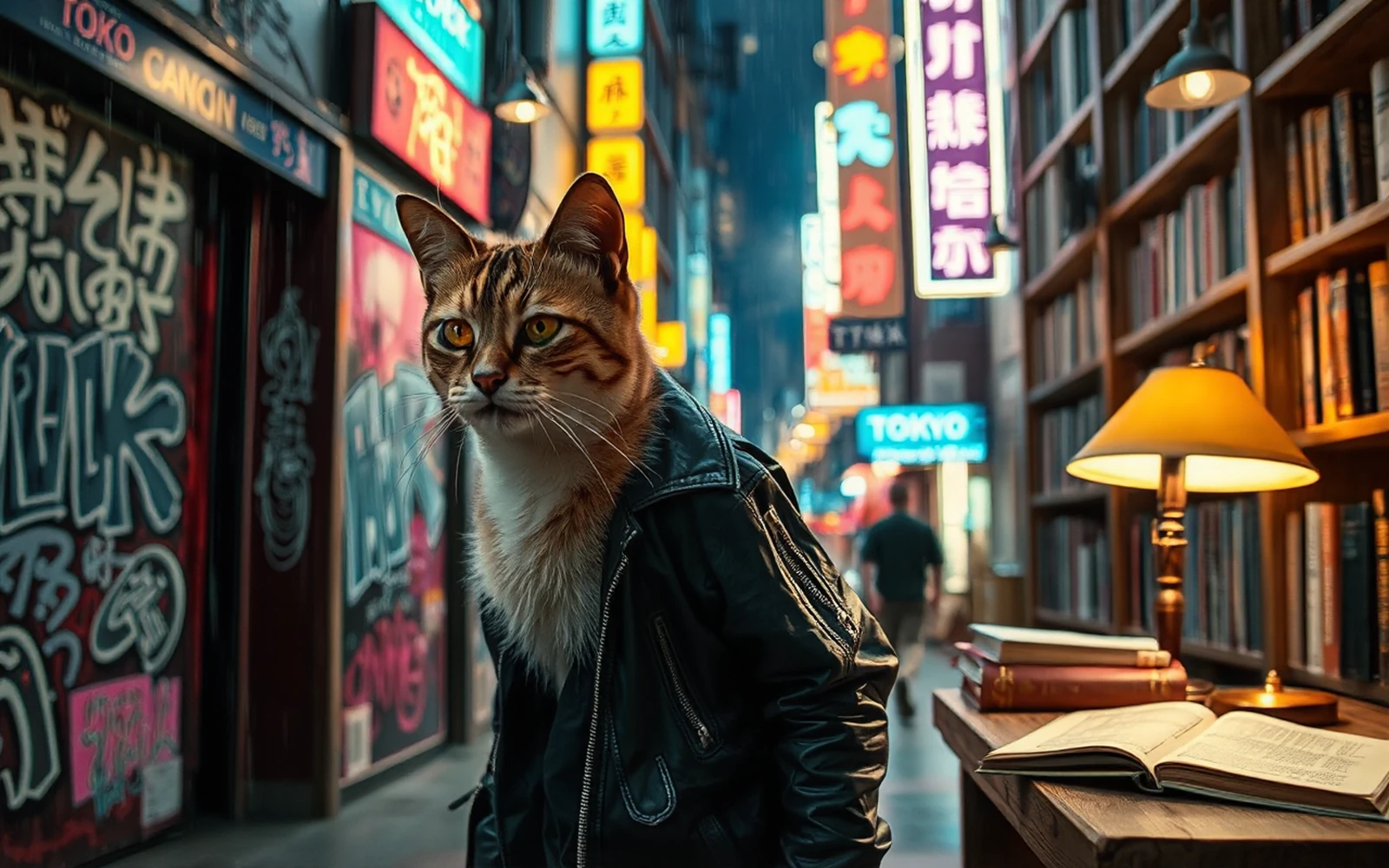 愛とエロスとファッキンな日常描く「TAMALA2030 -a punk cat in dark-」日米同時公開
