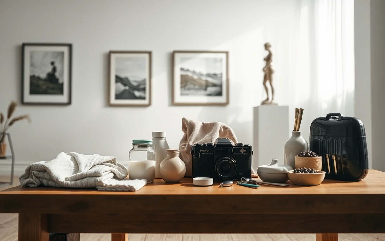 日用品を配置し、写真という「平面」を問い直す。伊丹豪「a plan for all things」が開催