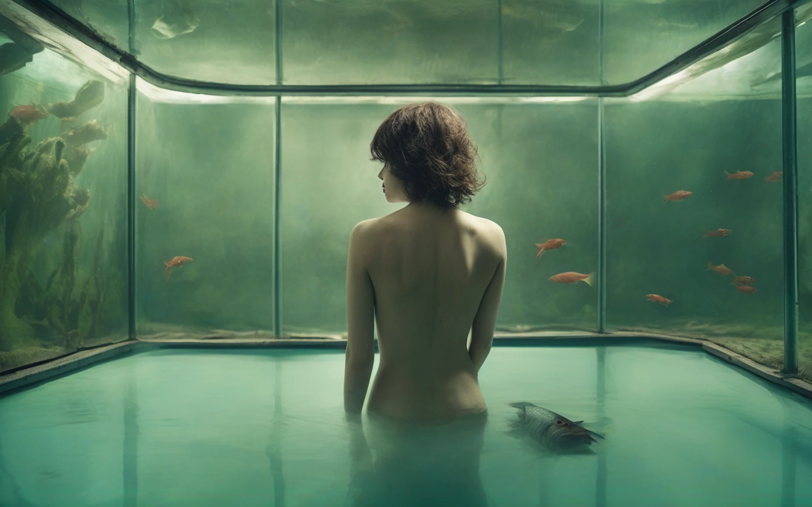 “人魚になる”という幼少期の幻想が,残酷な形で現実になる。人魚に改造された女性となり,放棄された水族館からの脱出を目指すホラーADV「Mermade」,Steamストアページ公開