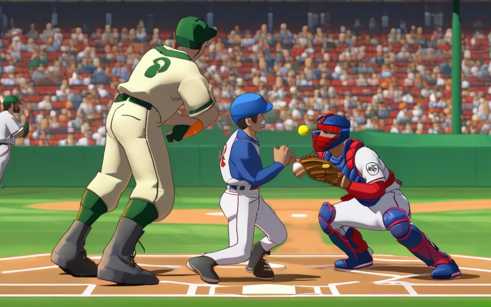 「野球格闘リーグマン Bases Loaded」,12月10日に発売決定。新キャラ「ピンク」や新モード,最大4人プレイを追加したHDリメイク版